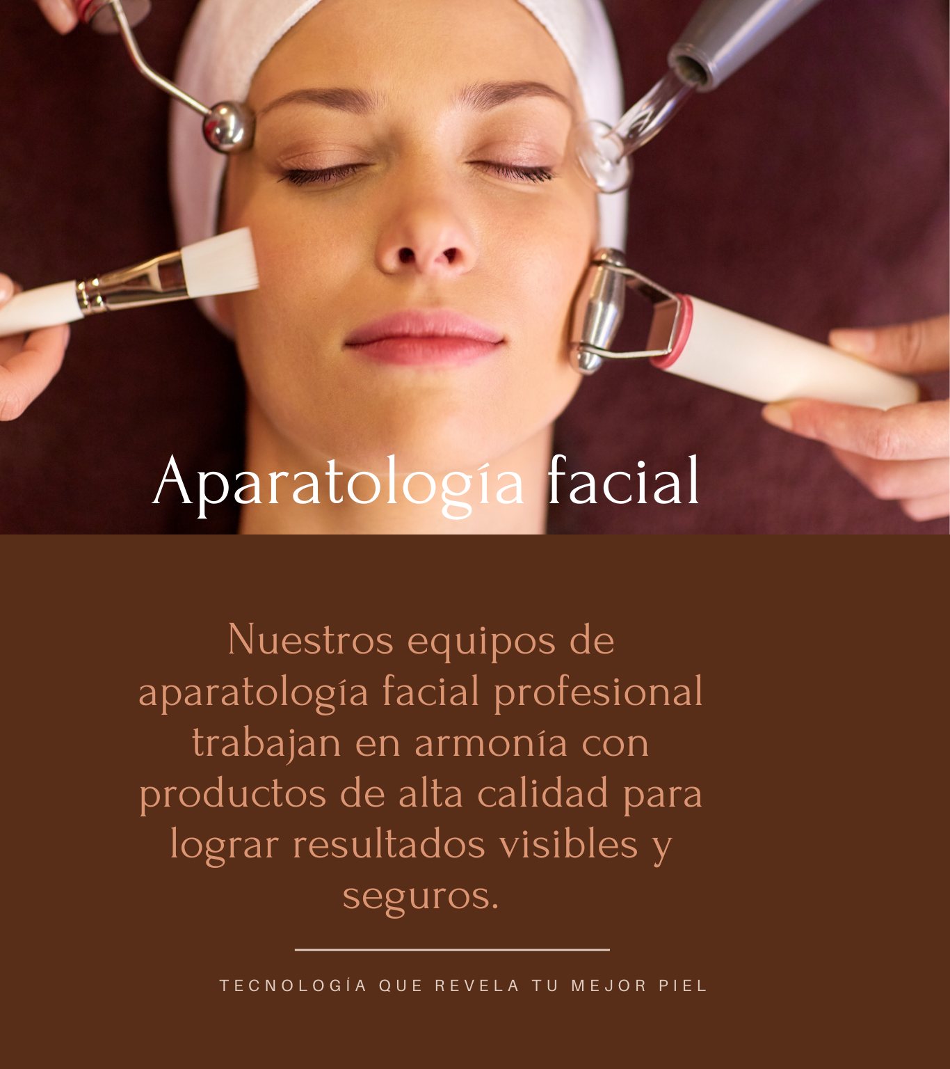 Cabina de tratamientos faciales